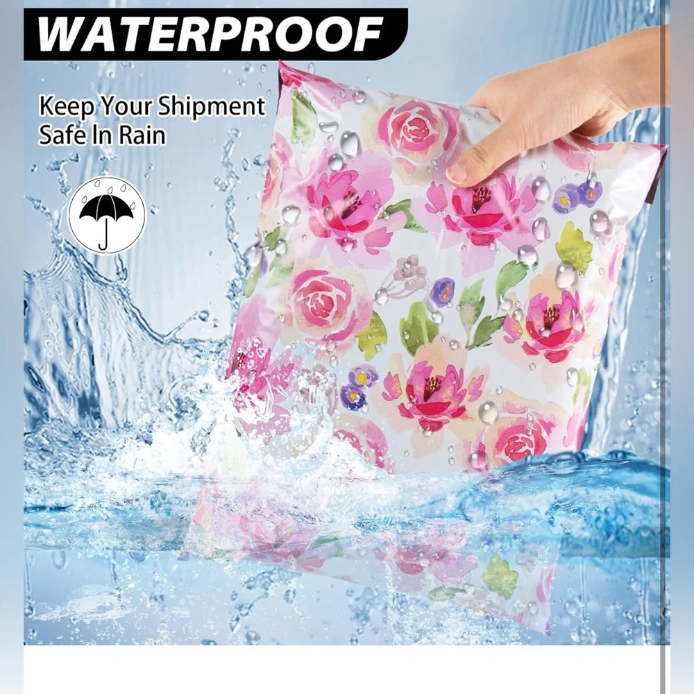 10-   10x13 Poly Mailers | 🌺 flowers 💐 shipping bags floral